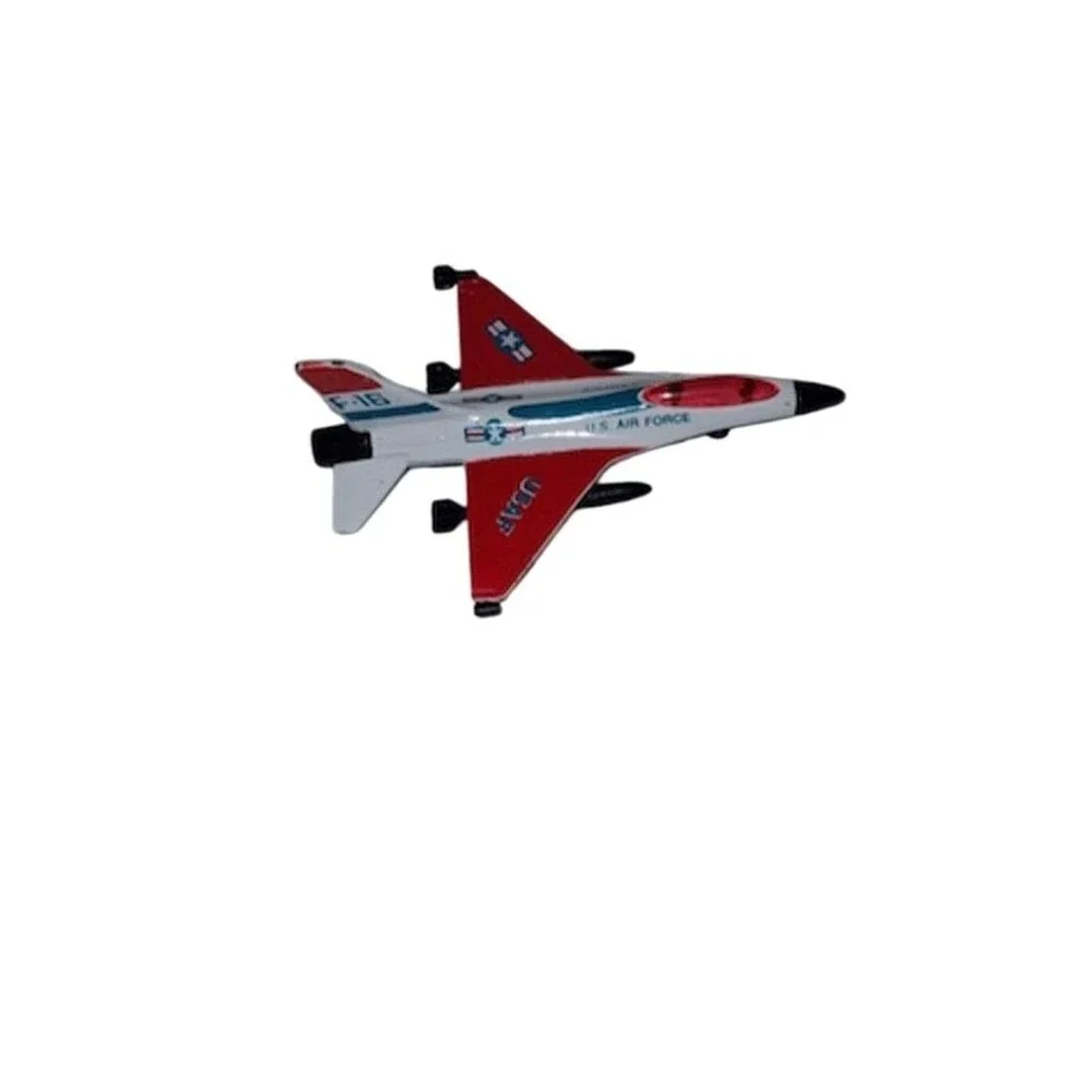 Vintage Zee Toys USAF F-16 Fighter Jet Diecast Model‎ Airplane
